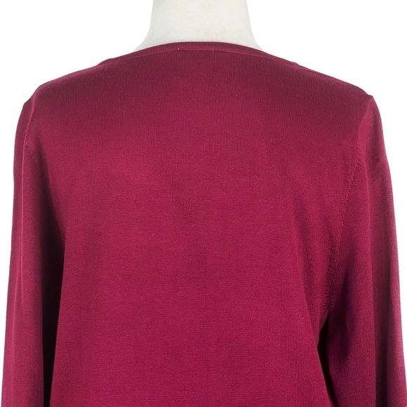 Chico's LONG SLEEVED CREW NECK SWEATER - Picture 9 of 15